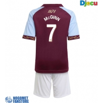 Aston Villa John McGinn #7 Domaci Dres za djecu 2025-26 Kratak Rukav (+ Kratke hlače)